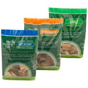 Wood Chunks Appel, hickory of mesquite