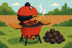 Kamado joe illustratie de Ridder Catering