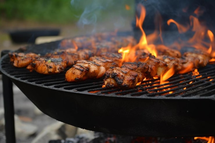 vlees roken bbq