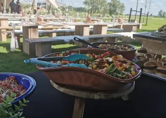 Catering voor bruiloften